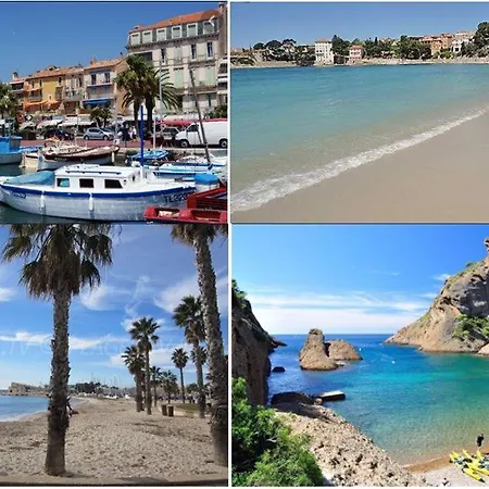 T2, Jardin, Veranda Chambre, Climatisation, Parking Privatif, Proche A Pied Centre, Plage, Gare, Pour 3 Adultes Ou 2 Adultes Avec 2 Enfants Bandol Exterior foto